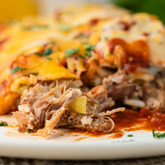 Carnitas Enchiladas