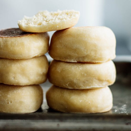 Sourdough English Muffins