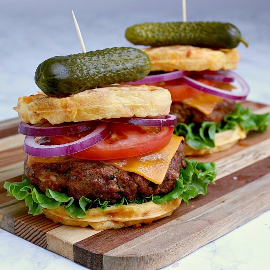 Grilled Keto Burgers