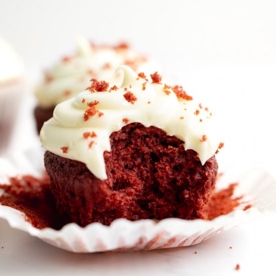 Vegan Red Velvet Cupcakes