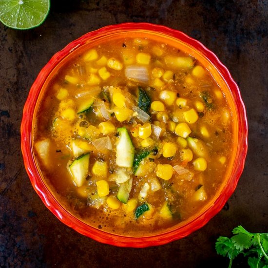 Easy Calabacitas Soup