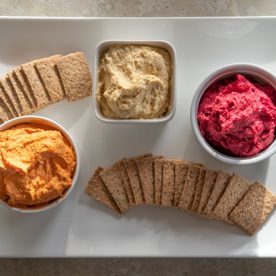 Hummus 3 Ways