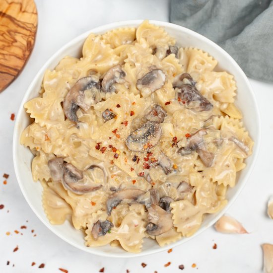 Vegan Mushroom Pasta