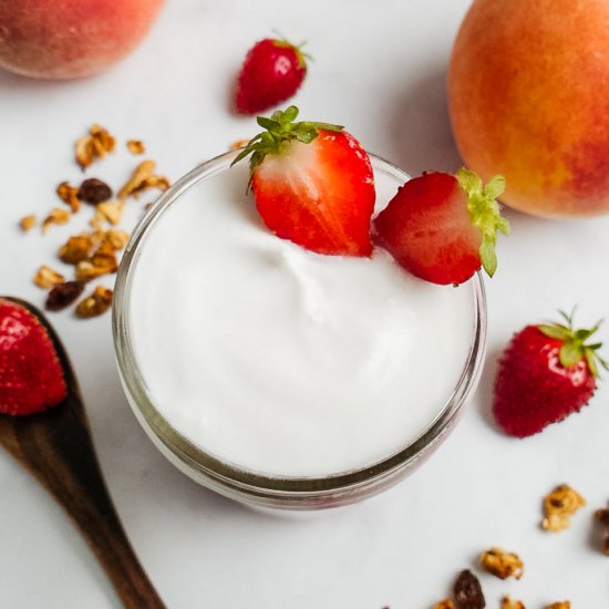 2-Ingredient Coconut Yogurt