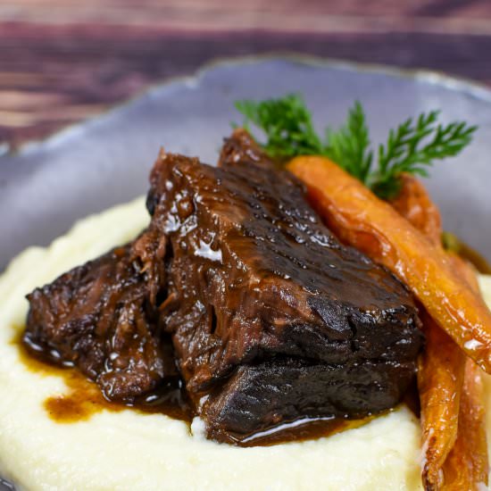 Mushroom Braised Short Ribs