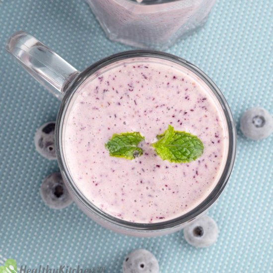 Healthy Blueberry Smoothie