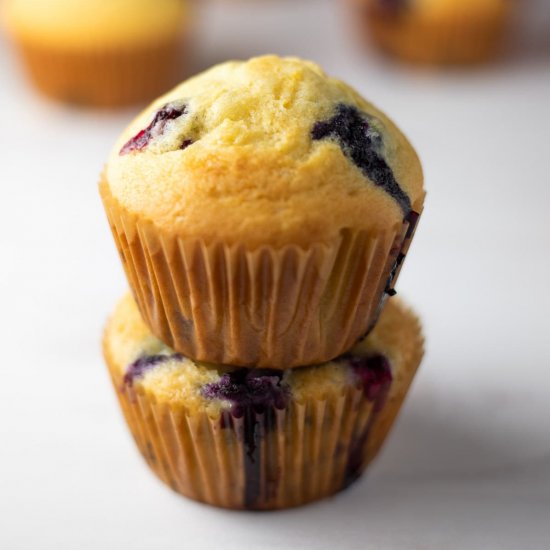 Lemon Blueberry Muffins