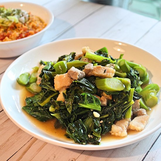 Chinese Broccoli (Gai Lan) Stir Fry