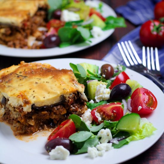 Moussaka – Greek Eggplant Casserole