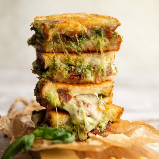 Pesto Grilled Cheese