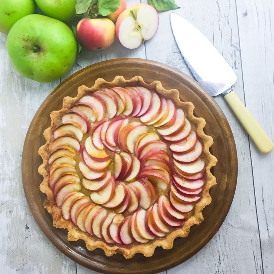 French apple tart