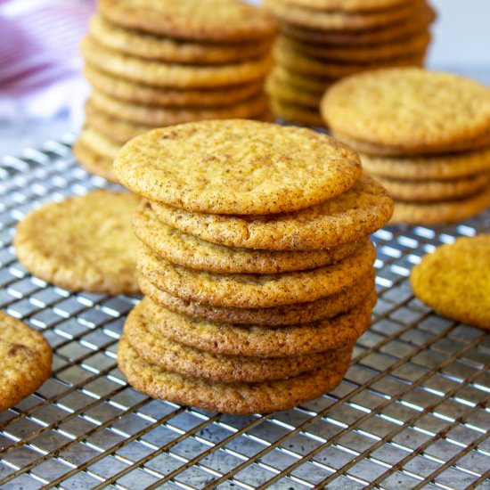 Apple Cider Snickerdoodles