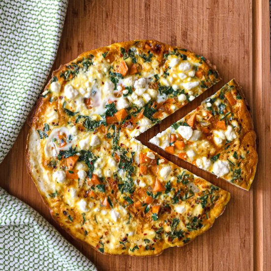 Sweet Potato Parsley Frittata