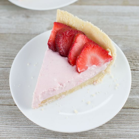 Keto Strawberry Cream Pie