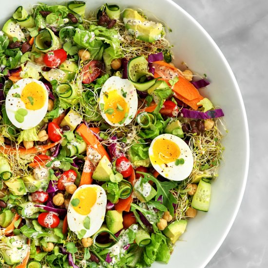 Meal Salad with Poppyseed Dressing