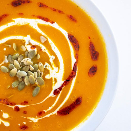 Spiced Autumn Vegetable Soup