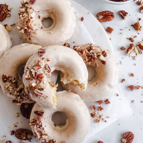 Baked Maple Donuts