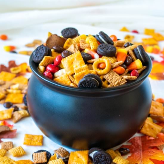 Easy 2 Minute Fall Snack Mix