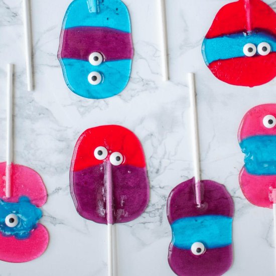 Jolly Rancher Monster Lollipops