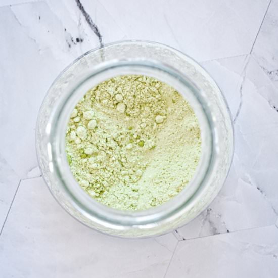 Homemade Vegan Matcha Latte Mix