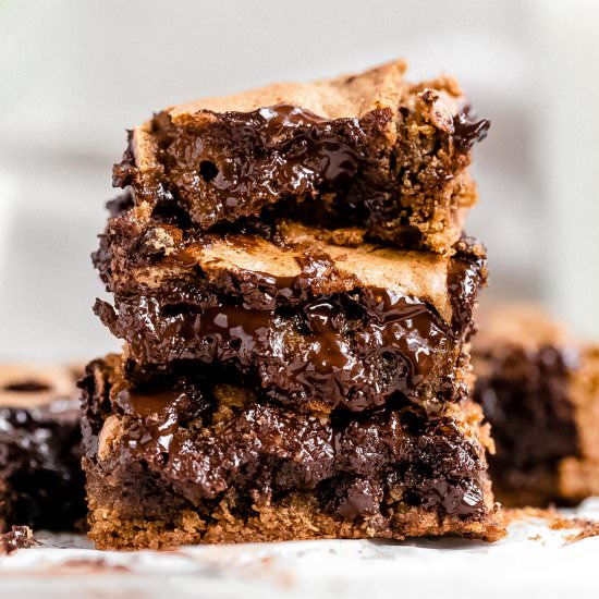 GF Gooey Maple Chocolate Chip Bars