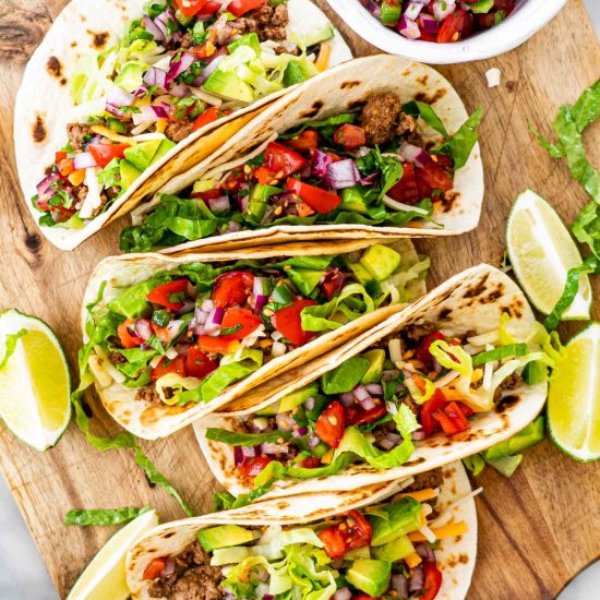 Easy Ground Beef Tacos