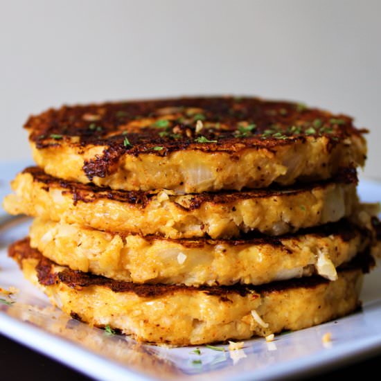 Low-Carb Cauliflower Fritters