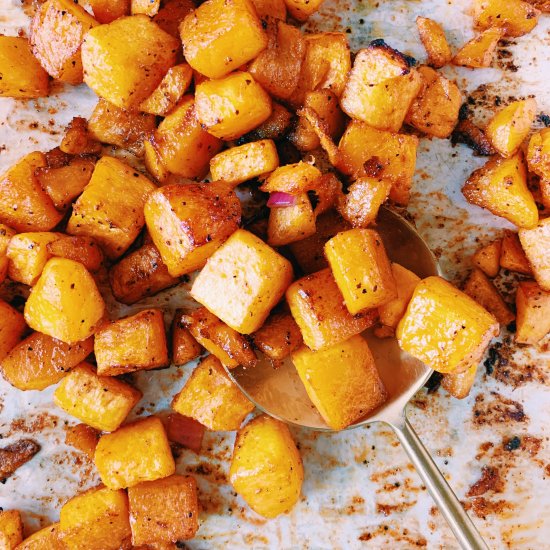 Sweet and Spicy Butternut Squash