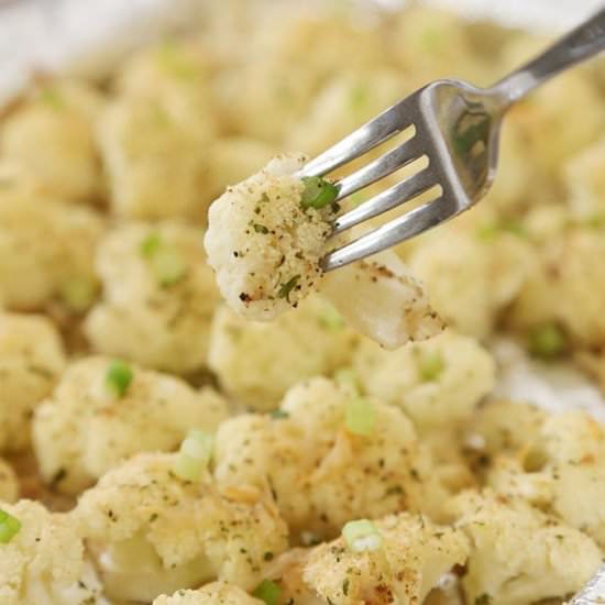 Roasted Garlic Cauliflower