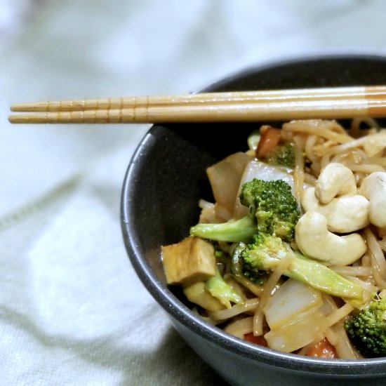 Sweet and Savory Peanut Noodles