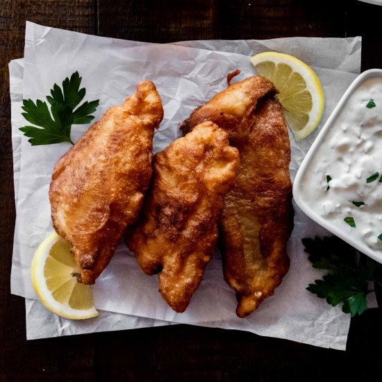 beer battered catfish