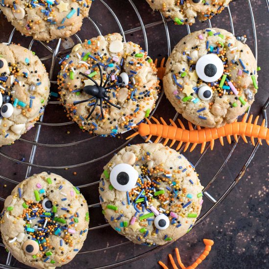 Halloween Sprinkle Cookies