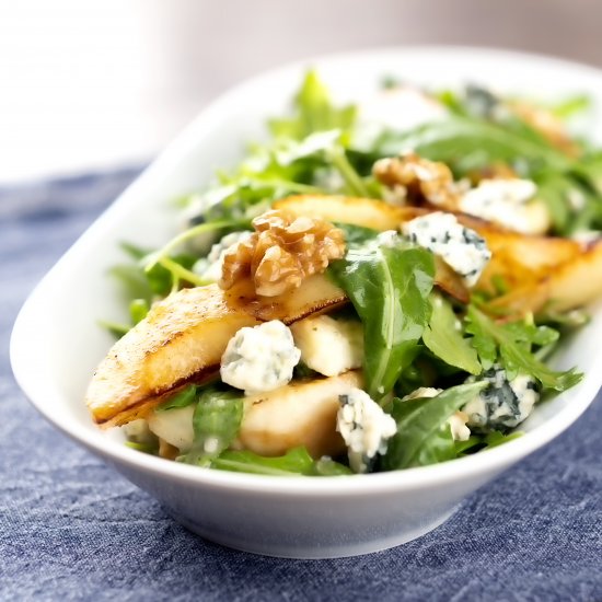 Pear and Blue Cheese Salad