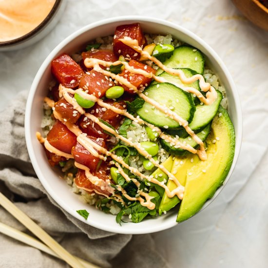 Keto Poke Bowls