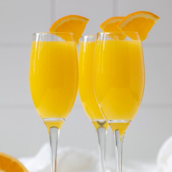 non-alcoholic mimosa