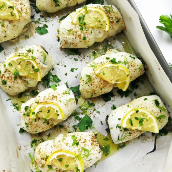 Spinach Stuffed Sole