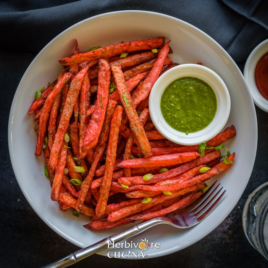 Air Fryer Tandoori Fries