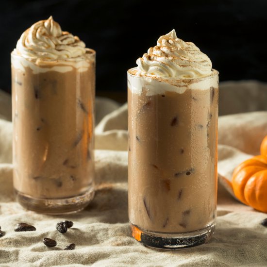 Pumpkin Spice Iced Latte