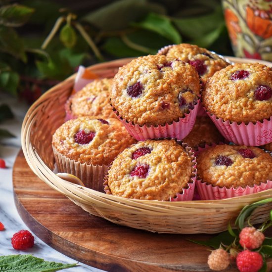 Raspberry Muffins