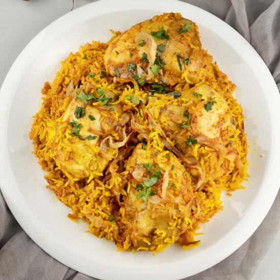 Healthy Chicken Biryani Recipe