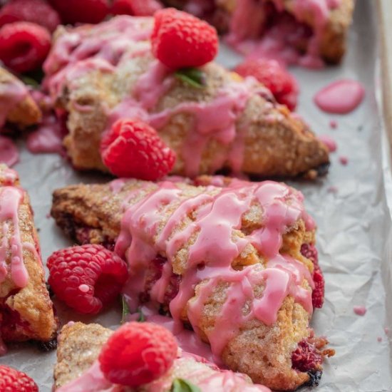 Raspberry Scones