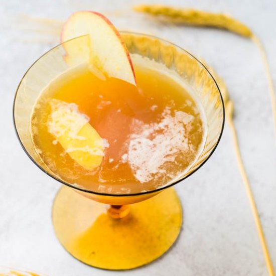 Ginger Cider Bourbon Smash