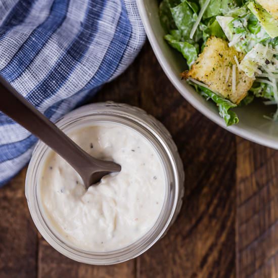 Healthy Caesar Dressing