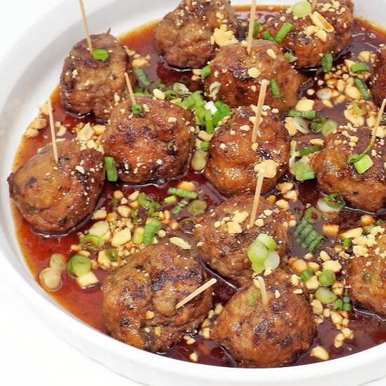 Korean Style Meatballs