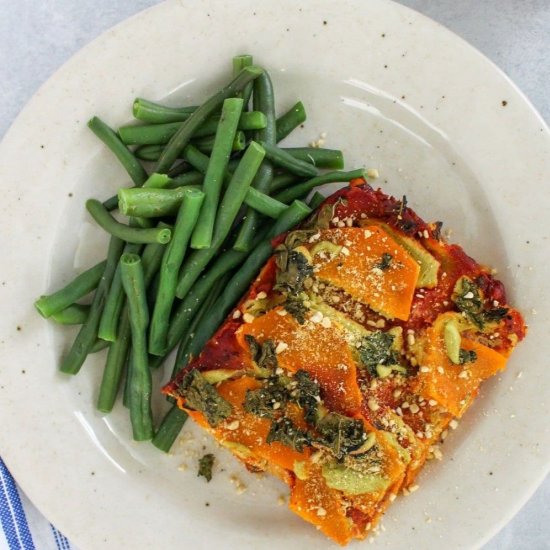 Butternut Squash & Kale Lasagna