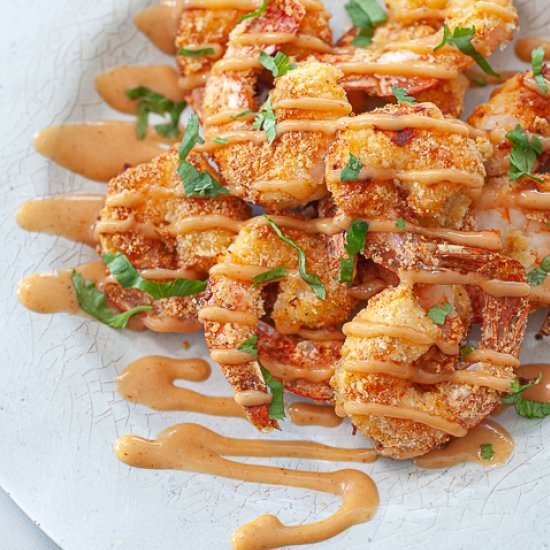 Keto Bang Bang Shrimp