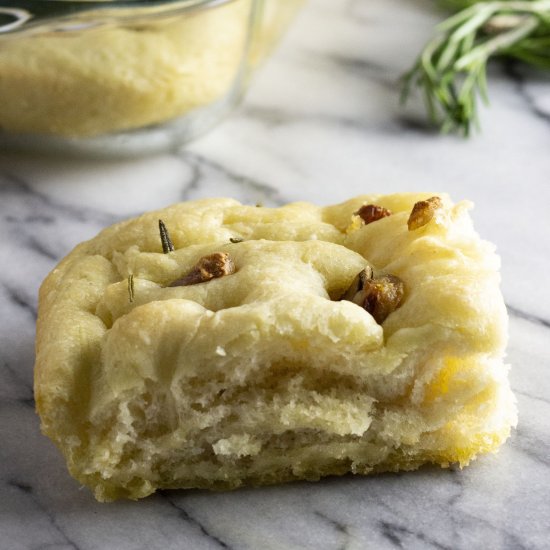 Garlic & Rosemary Focaccia