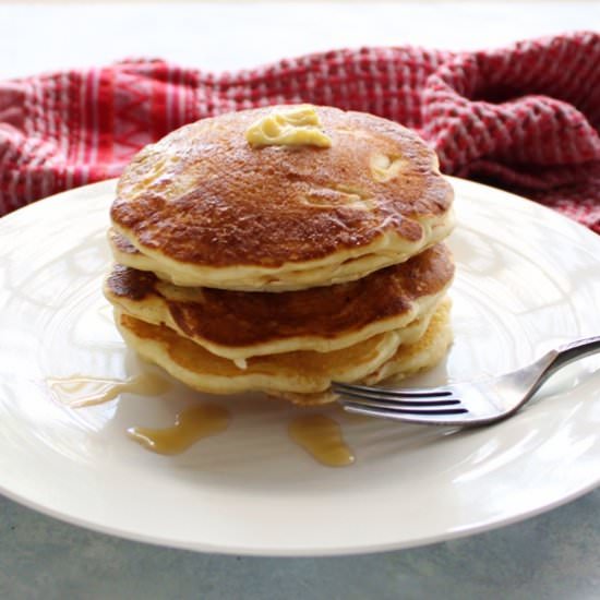 Apple Nutmeg Pancakes