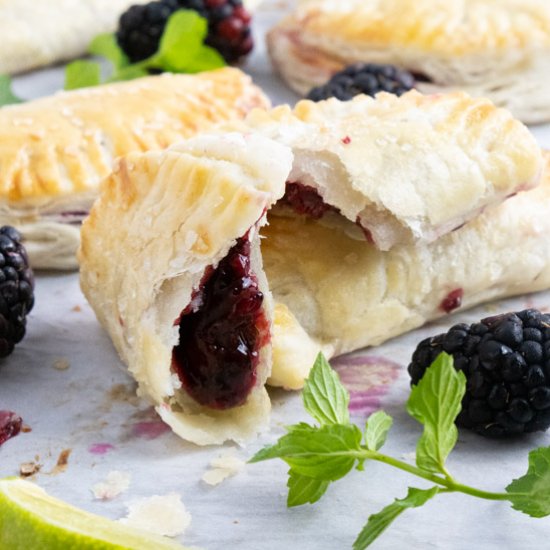 Blackberry Mojito Hand Pies