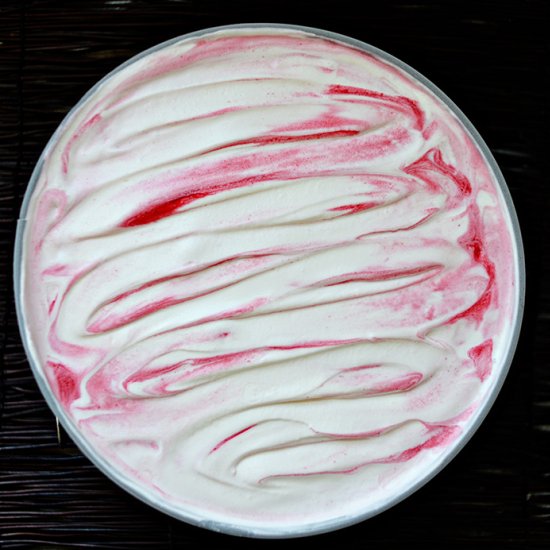 Vanilla Raspberry Swirl Ice Cream